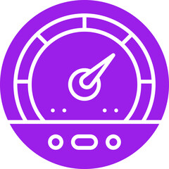 Velocity icon single vector illustration