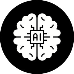 Machine Learning icon single vector illustration