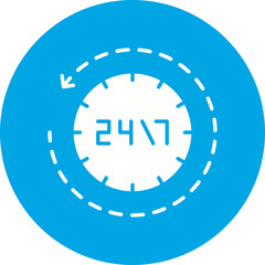 Availability icon single vector illustration