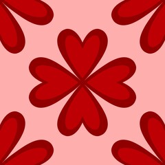 Easter seamless pattern with eggs for wallpaper and fabrics and textiles