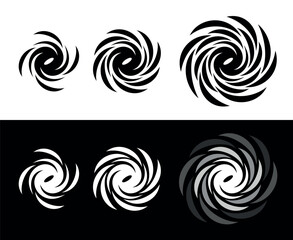 Galaxy icon. Symbol of space, astronomy or universe. Object of observation of astronomers.