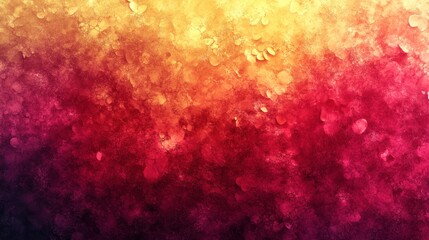 Abstract gradient background featuring vibrant hues of yellow and red, creating a warm atmosphere