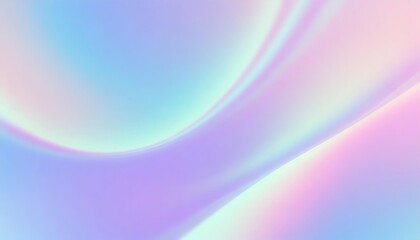 Obraz premium Pastel Dream: An Abstract Holographic Background