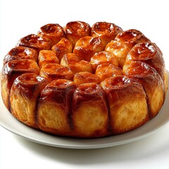 Golden Monkey Bread: A Sweet and Delicious Baked Treat, Perfect for Any Occasion. Indulge in this Caramel-Glazed Pastry!