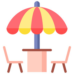 Sun Umbrella Icon