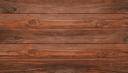 Obraz premium Rustic Brown Wooden Planks Background Texture