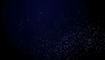 Obraz premium A Stunning Display of Cosmic Particles Glittering Against an Enigmatic Dark Background