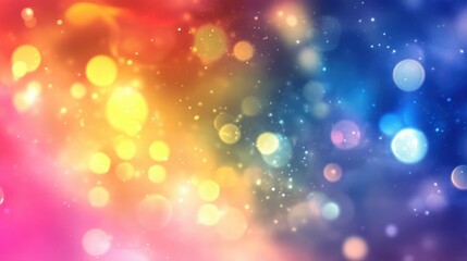 Warm and Cool Bokeh Lights