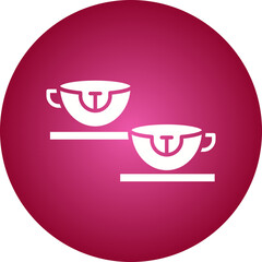 Cups Swing icon single vector illustration