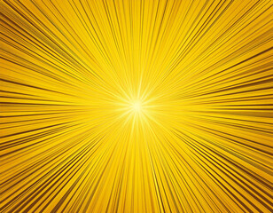 Obraz premium yellow comic zoom cartoon template background