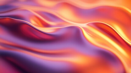 Abstract Fluid Art:  Warm Hues