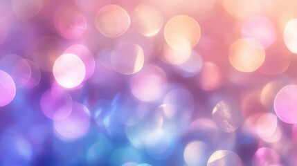 Fototapeta premium Dreamy pastel bokeh background