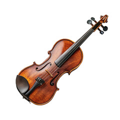 violin isolated on white background