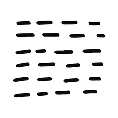 Obraz premium black stroke element