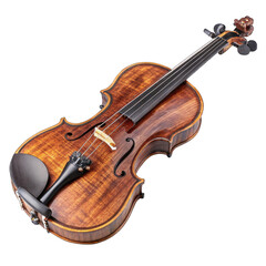 violin isolated on white background