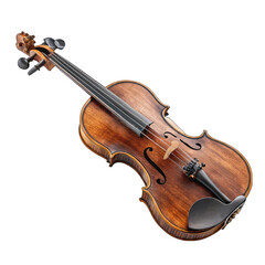 Fototapeta premium violin isolated on white background