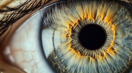 The Intricate Beauty of the Human Eye: A Macro Photograph
