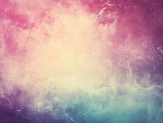 Fototapeta premium Abstract Watercolor Background: Pastel Hues and Dreamy Textures