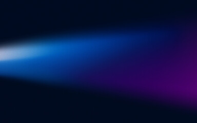 Blue-purple gradient studio room, abstract background pattern, walls and floor reflect neon lights, dark tones and feel speed of digital technology connected blue-purple background. Future technology.