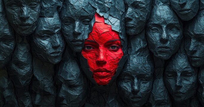 Metaphor for Deceptive Individual the Bad Apple in a Group of Swindlers and Liars Disrupting Teamwork and Concealing Corruption and Fraud