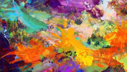 Raw and Rustic Grunge Paint Texture Background, Evoking the Tactile Charm of Distressed Artwork with Rich Layers and Intense Contrast