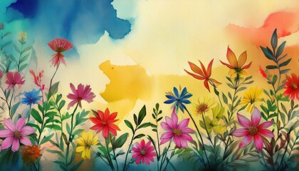 Vibrant Grunge Style Abstract Art A Colorful Exploration of Textured Paper and Expressive Colors