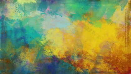Distressed Grunge Texture with Layered Paint A Rough and Rustic Palette of Textures and Colors