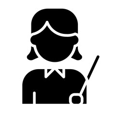 teacher Solid icon