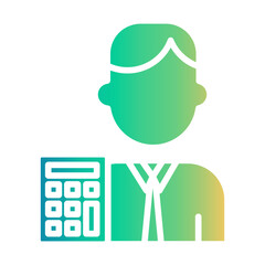 accountant Gradient icon