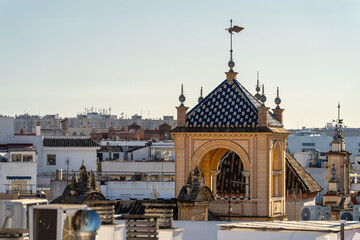 Obraz premium Turm in Sevilla, Spanien, Andalusien