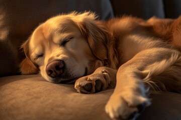 Obraz premium golden retriever puppy