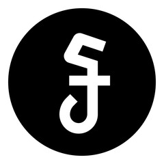 Cambodian Riel Currency Symbol Glyph Icon