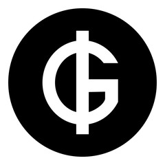 Paraguay Guarani Currency Symbol Glyph Icon