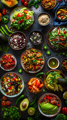 Inspiring Vegan Meal Preparation and Finished Dishes to Encourage Healthy Eating