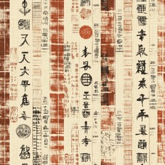 Ancient Manuscript: A captivating close-up of an ancient manuscript, showcasing the intricate calligraphy and aged texture of the paper.