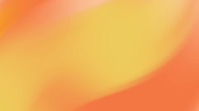 Orange yellow abstract animation background, Yellow gradient motion wallpaper, blurred color waving. For greeting, dekstop, digital banner, invitation, feed, story ads, template