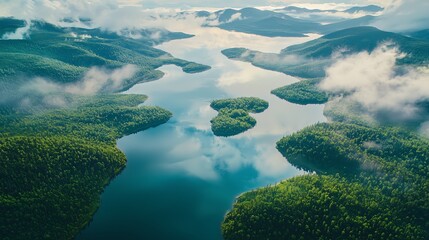 Data lakes in the cloud storing vast amounts data enabling advanced analytics and decision-making capabilities