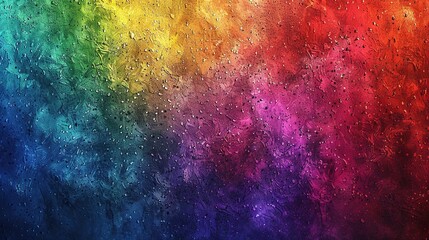 Fototapeta premium A_rainbow-colored_grainy_texture_that_is_highly