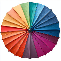  "Colorful Rainbow Fan Palette"