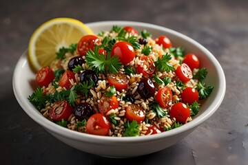 Vibrant Bulgur Wheat Salad with Tart Cherries