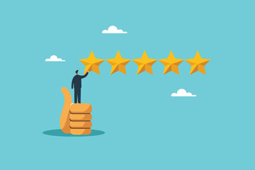 Client Delight in Action, Highlighting Top-Tier Service Through Five-Star Customer Reviews