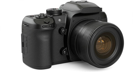 Professional DSLR Camera Photography Equipment Closeup