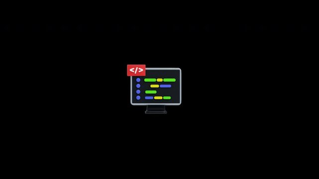 3D Animation of Coding