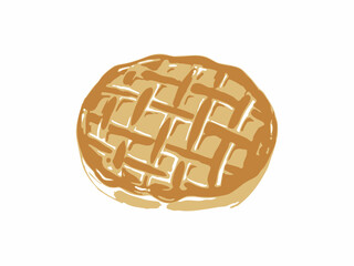 ホールのアップルパイ