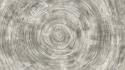 Detailed Cross Section Of Weathered Tree Trunk Rings