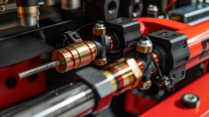 Naklejka premium Laser Welding Stations: High-precision welding stations using lasers to create clean, strong joins, offering superior accuracy and efficiency in assembly processes. 
