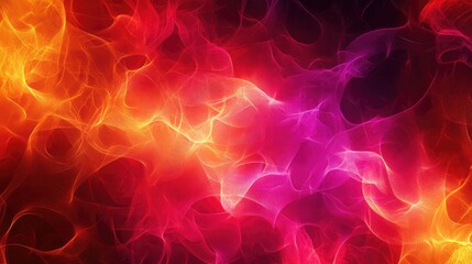 Obraz premium Dynamic glowing digital connections forming abstract patterns on a gradient background for modern innovation.