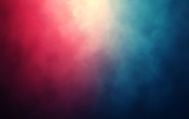 Red and blue smoke blend background.