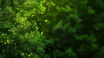 Enchanted Evergreen: A Christmas Eve's Glow