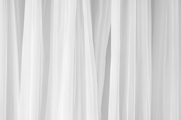 Obraz premium gray silk fabric, delicate satin with soft pleats for designer, text mockup, cards, luxury concept. Smooth elegant golden silk or satin texture can use as background. Retro style